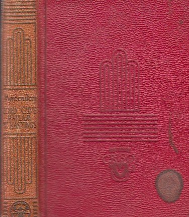 LORD CLIVE - HALLAM - WARREN HASTINGS | Immagine principale