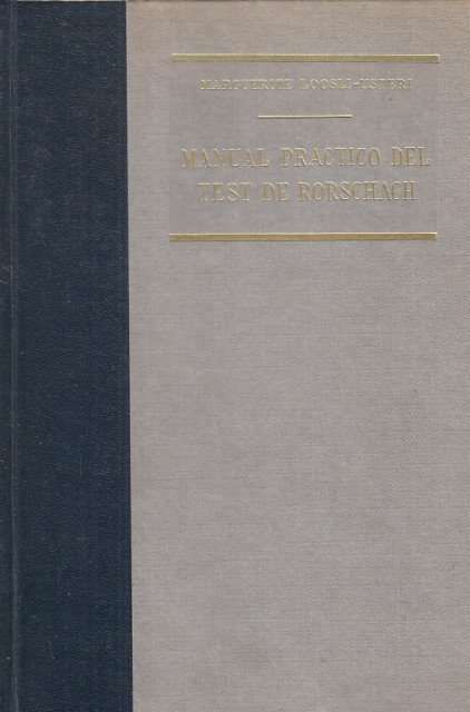 MANUAL PRÁCTICO DEL TEST DE RORSCHACH | Immagine principale