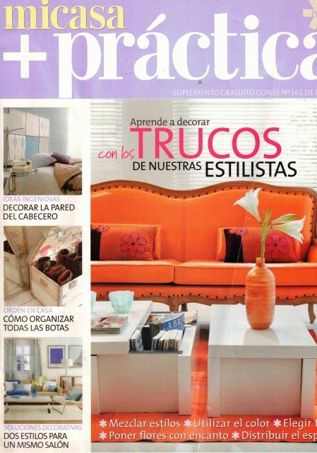 MICASA MÁS PRÁCTICA Nº19. SUPLEMENTO REVISTA MICASA Nº161 (TRUCOS DE …