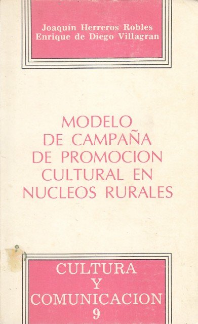 MODELO DE CAMPAÑA DE PROMOCIÓN CULTURAL EN NÚCLEOS RURALES | Immagine principale