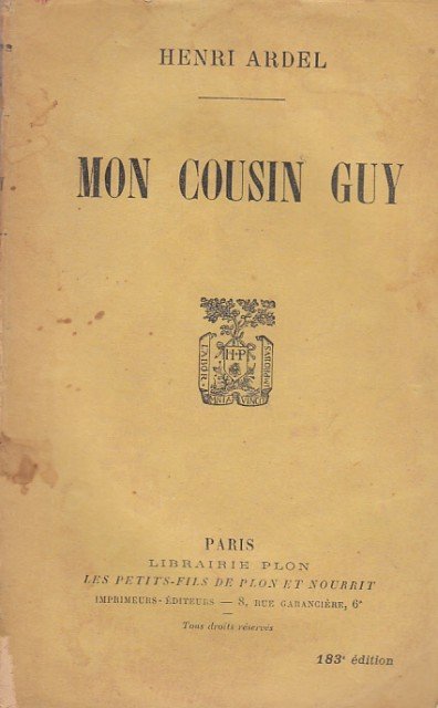 Mon cousin Guy