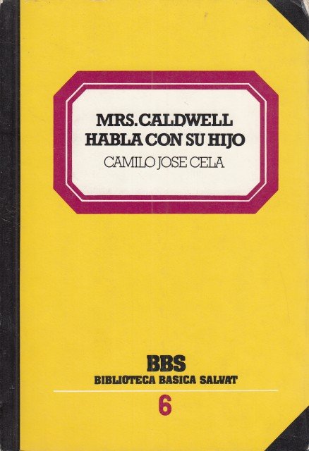 MRS. CALDWELL HABLA CON SU HIJO