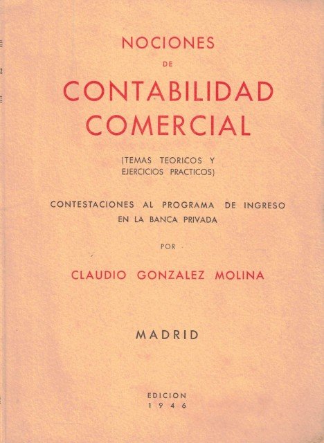 Nociones de contabilidad comercial (Temas teoricos y ejercicios prácticos)