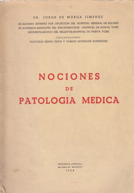NOCIONES DE PATOLOGÍA MÉDICA