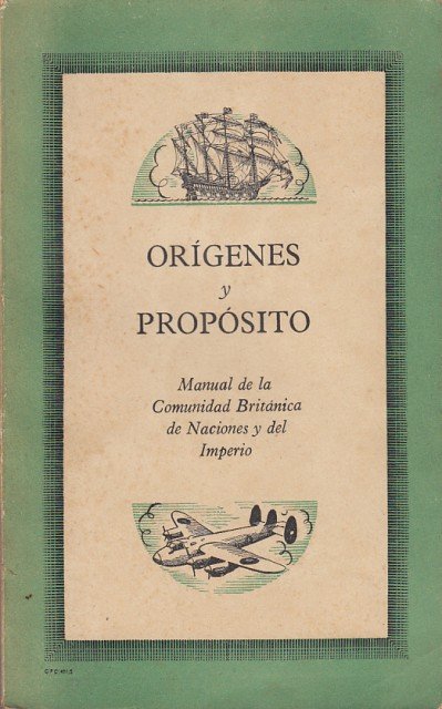ORIGENES Y PROPOSITO (Manual de la Comunidad Británica de Naciones …