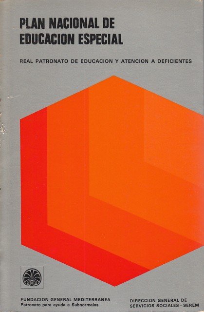 PLAN NACIONAL DE EDUCACIÓN ESPECIAL