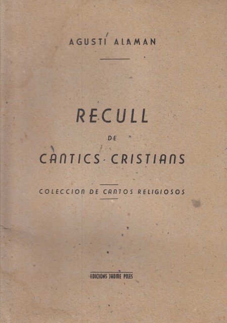 Recull de Càntics Cristians