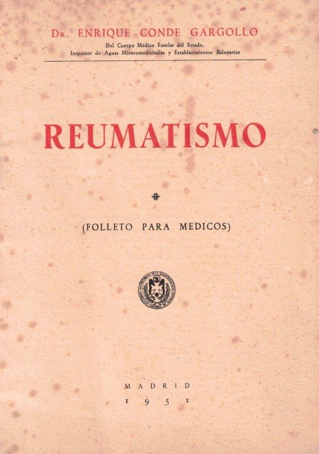 Reumatismo (Folleto para médicos)