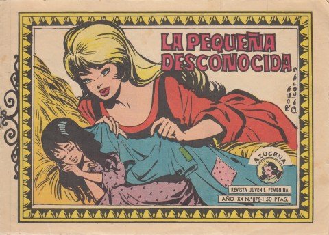 REVISTA JUVENIL FEMENINA Nº870. COLECCIÓN AZUCENA. LA PEQUEÑA DESCONOCIDA | Immagine principale