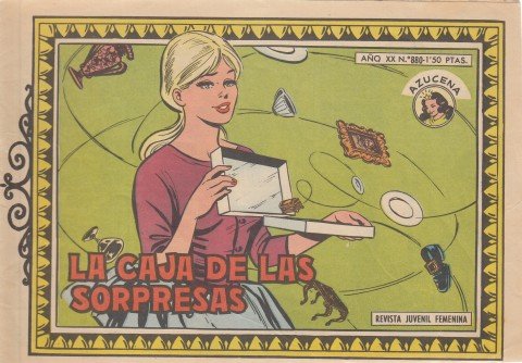 REVISTA JUVENIL FEMENINA Nº880. COLECCIÓN AZUCENA. LA CAJA DE LAS … | Immagine principale