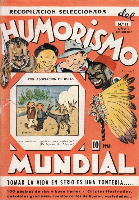 REVISTA RECOPILACIÓN SELECCIONADA DEL HUMORISMO MUNDIAL Nº11. 1952 | Immagine principale