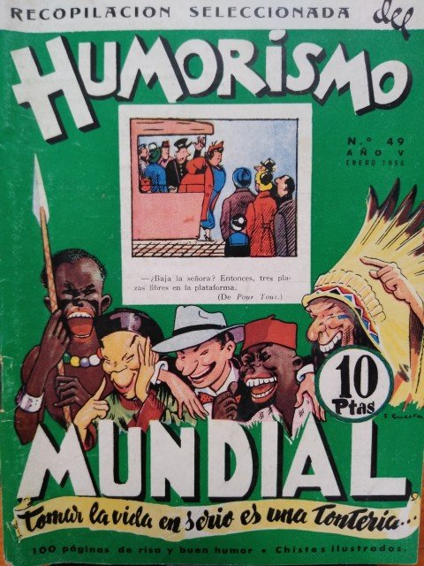 REVISTA RECOPILACIÓN SELECCIONADA DEL HUMORISMO MUNDIAL Nº46. 1955 | Immagine principale