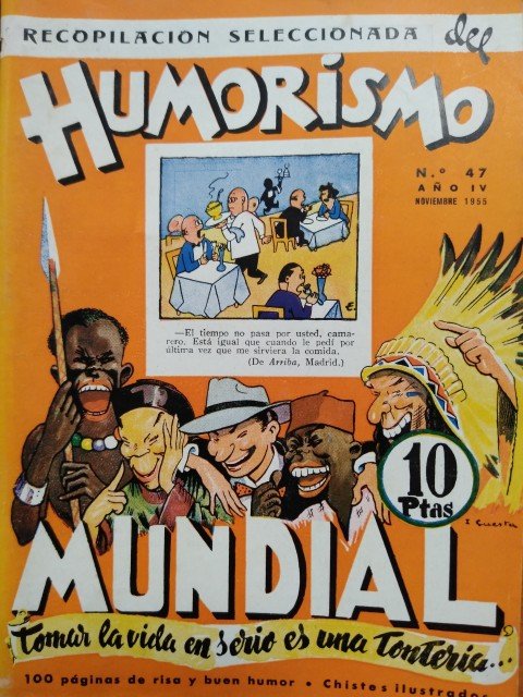 REVISTA RECOPILACIÓN SELECCIONADA DEL HUMORISMO MUNDIAL Nº47. 1955 | Immagine principale