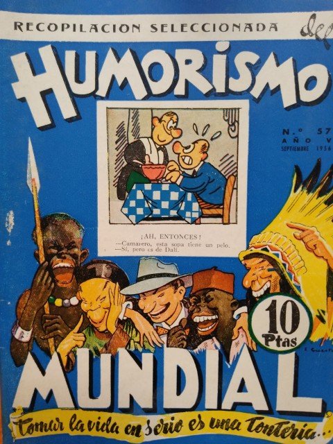 REVISTA RECOPILACIÓN SELECCIONADA DEL HUMORISMO MUNDIAL Nº57. 1956 | Immagine principale