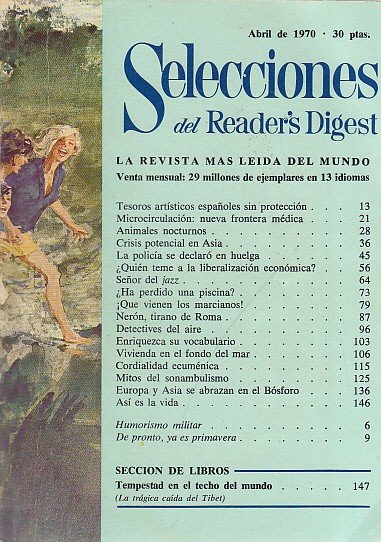 SELECCIONES DEL READER'S DIGEST. ABRIL 1970