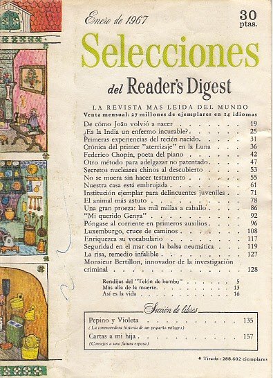 SELECCIONES DEL READER'S DIGEST. ENERO 1967