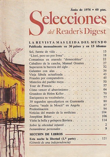 SELECCIONES DEL READER'S DIGEST. JUNIO 1976