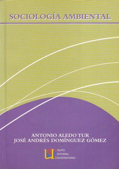 SOCIOLOGÍA AMBIENTAL