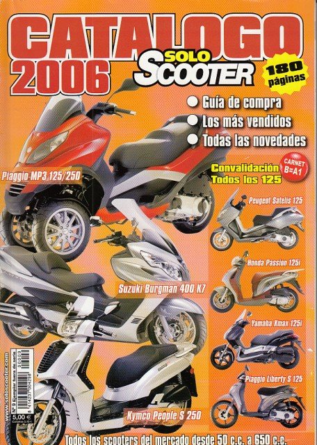 SOLO SCOOTER Nº 9. CATÁLOGO 2006