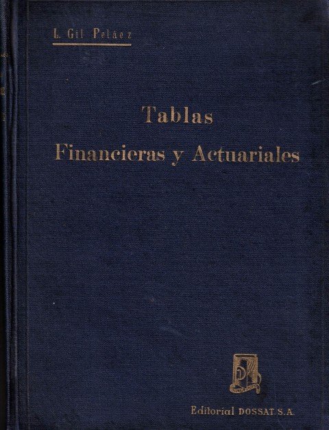 Tablas financieras y actuariales