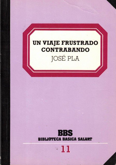 UN VIAJE FRUSTRADO; CONTRABANDO