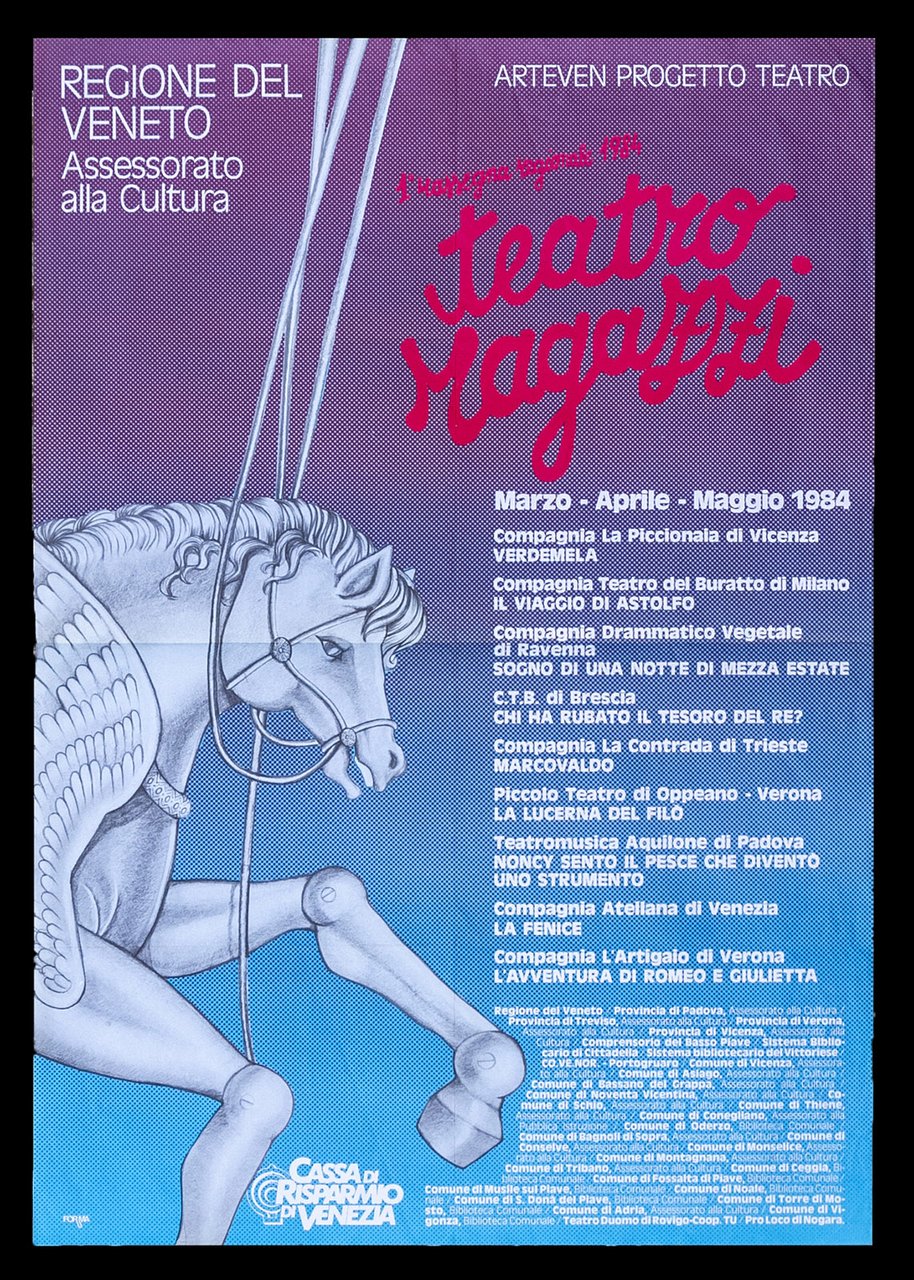 1° rassegna regionale 1984 teatro ragazzi