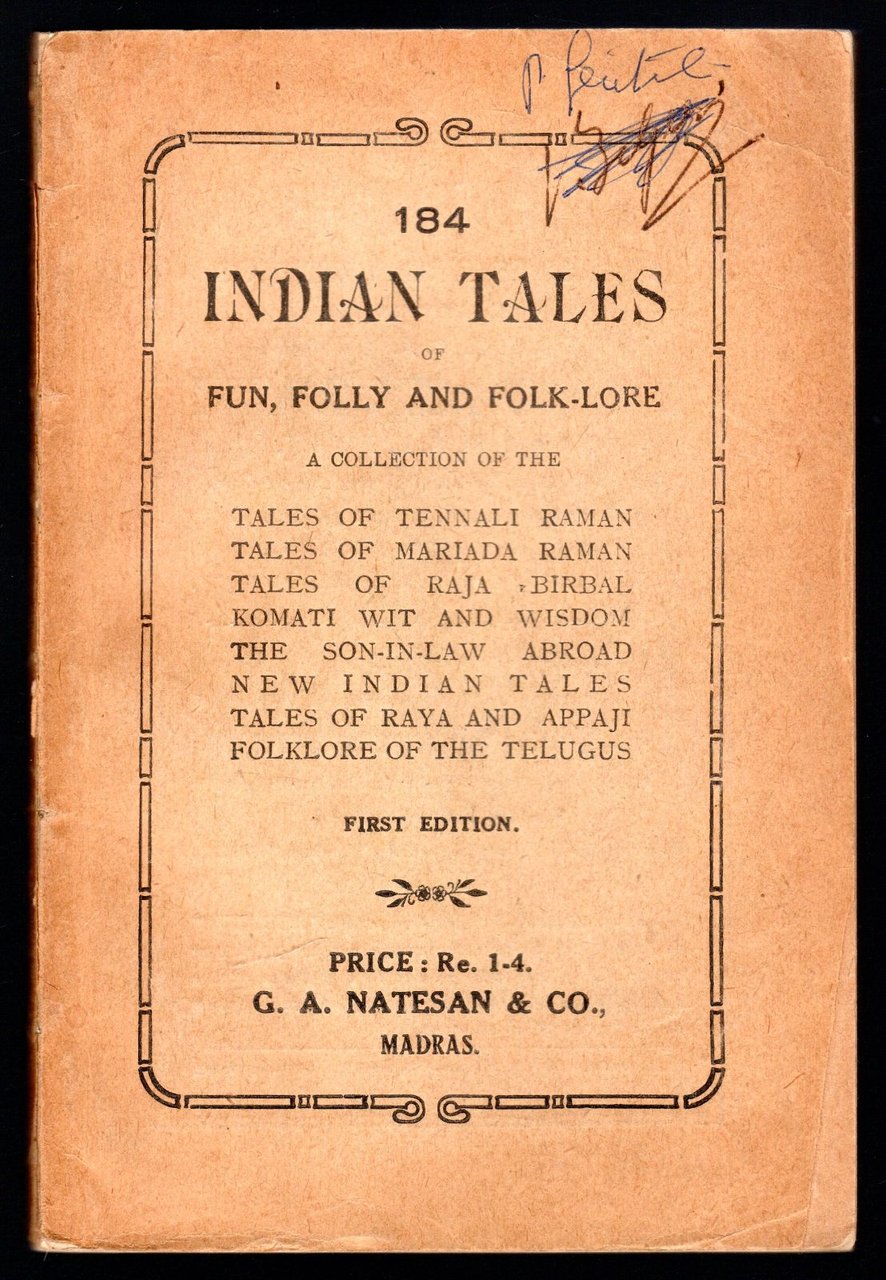 184 Indian tales of fun, folly and folk-lore