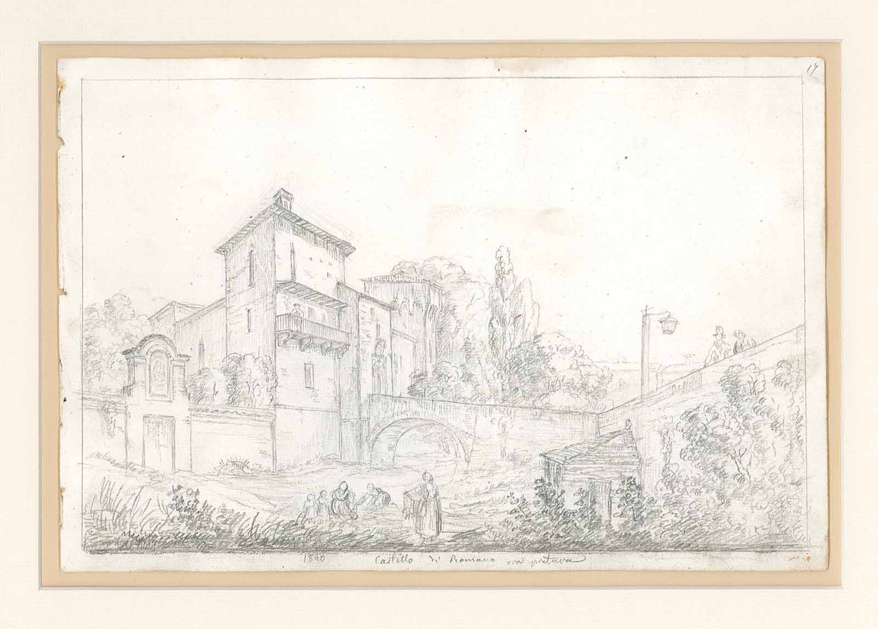 1840 Castello di Romano ora pretura (?)