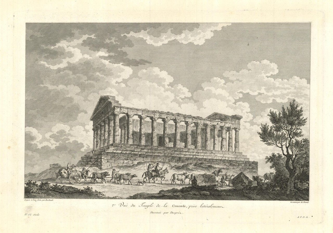 2.e Vue de Temple de la Concorde prise latéralement | Immagine principale