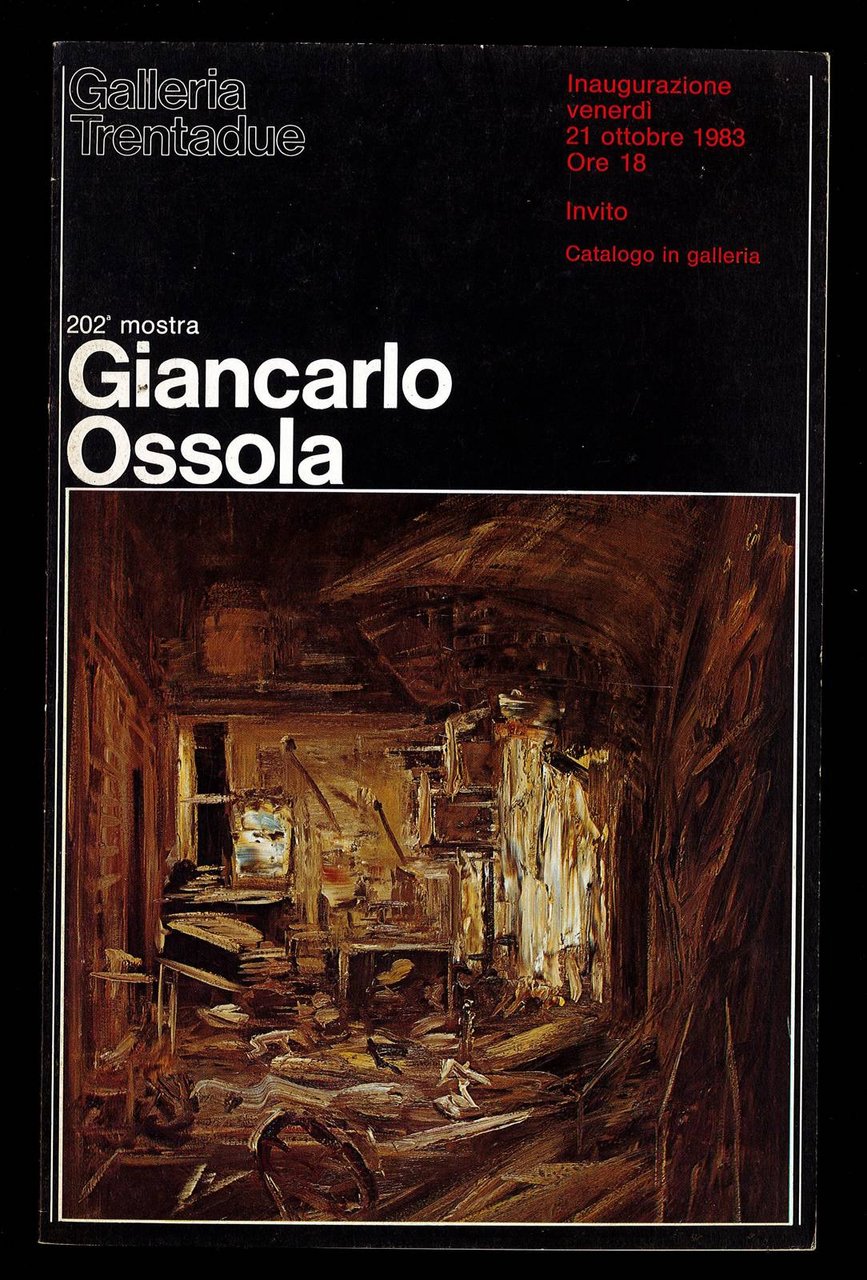 202° mostra Giancarlo Ossola | Immagine principale