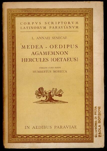 Medea - Oedipus Agamemnon Hercules [Oetaeus]