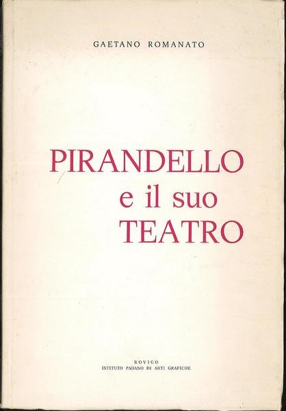 Pirandello e il suo teatro