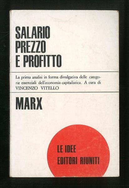 Salario prezzo e profitto