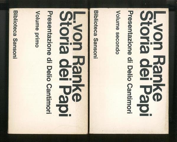 Storia dei papi - Vol I e II