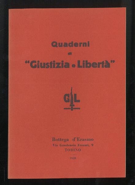 Quaderni di Giustizia e Libertà
