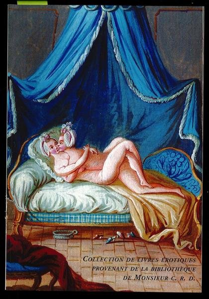 Collection de livres érotiques provenant de la bibliothèque de Monsieur …