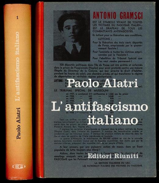 L'antifascismo italiano - 2 vol.