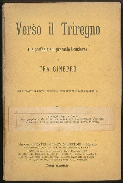 Verso il Triregno (Le profezie sul presente Conclave)