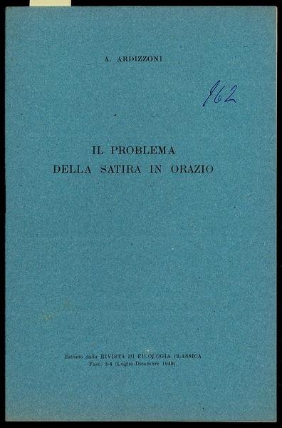 Il problema della satira in Orazio