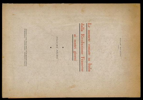 Le monete coniate in Italia dalla Rivoluzione Francese ai nostri …