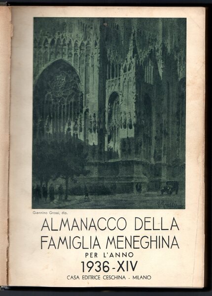 Almanacco della famiglia Meneghina per l'anno 1936