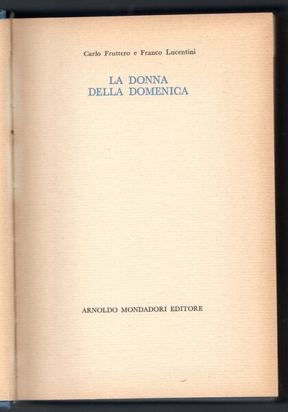 La donna della domenica