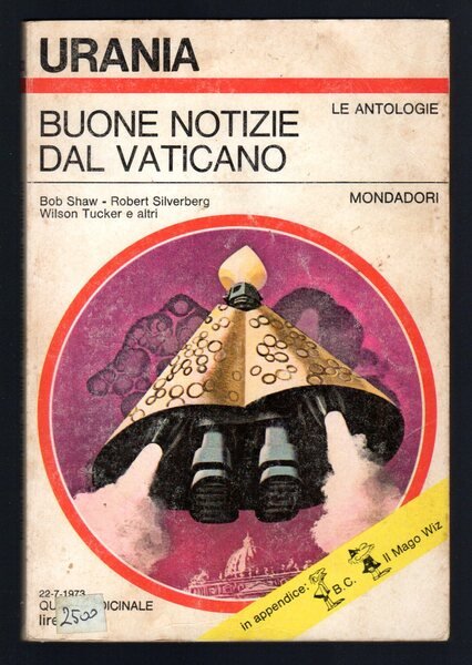 Buone notizie dal Vaticano