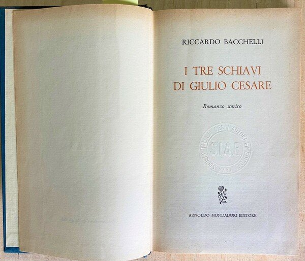 I tre schiavi di Giulio Cesare