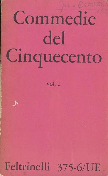 Commedie del Cinquecento