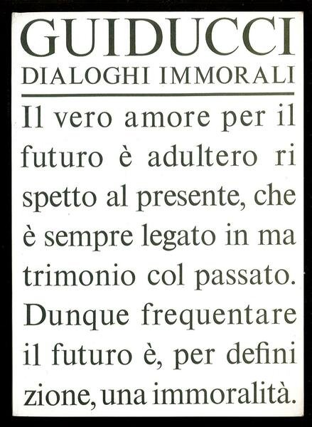 Dialoghi immorali
