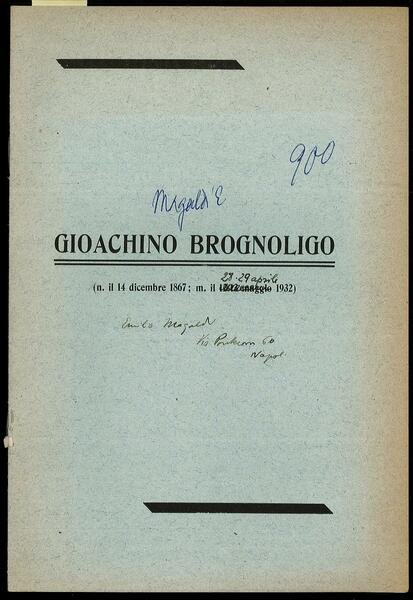 Gioachino Brognoligo