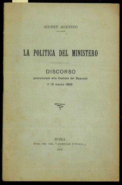 La politica del Ministero