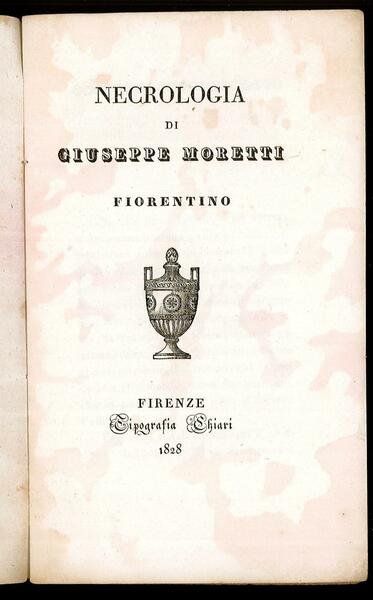 Necrologia di Giuseppe Moretti