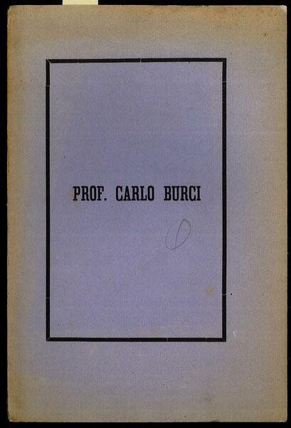 Prof. Carlo Burci